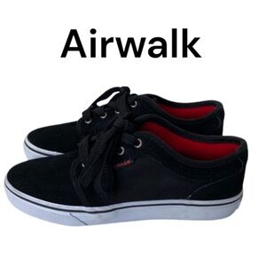 Airwalk Kids Black Skate Shoes Size 3